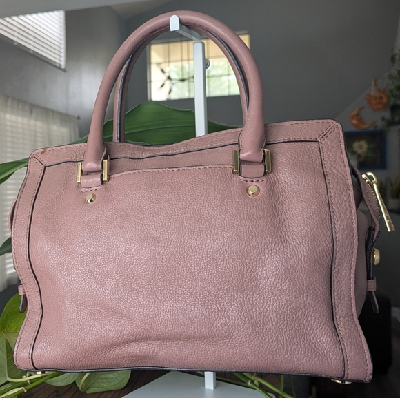 Michael Kors Collins Medium Satchel Handbag Dust pink ๐ Bag. - Picture 4 of 16